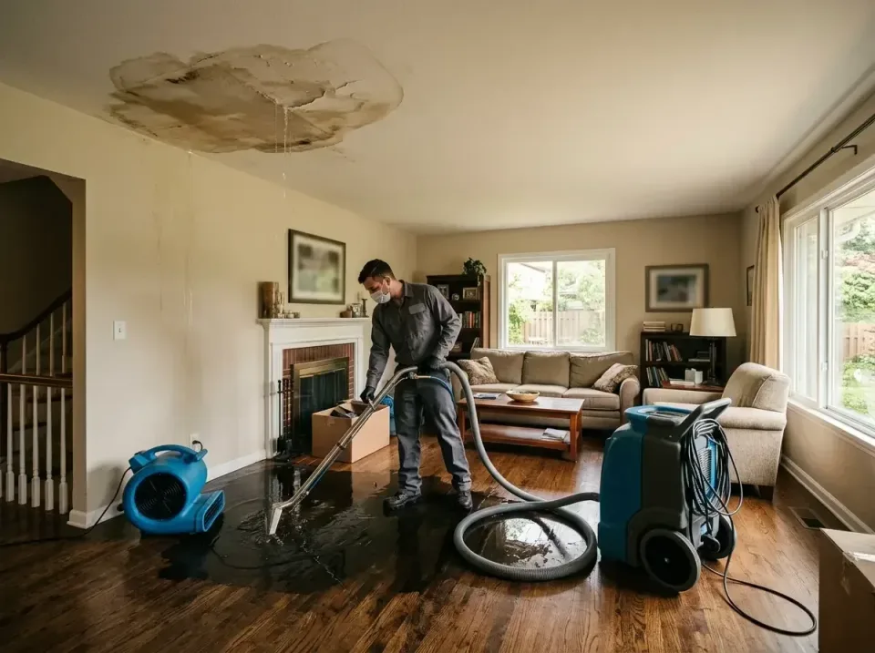 attic-pipe-burst-ceiling-drip-008 — frequently asked questions, Water Damage Restoration & Carpet Care in Joseph City, AZ